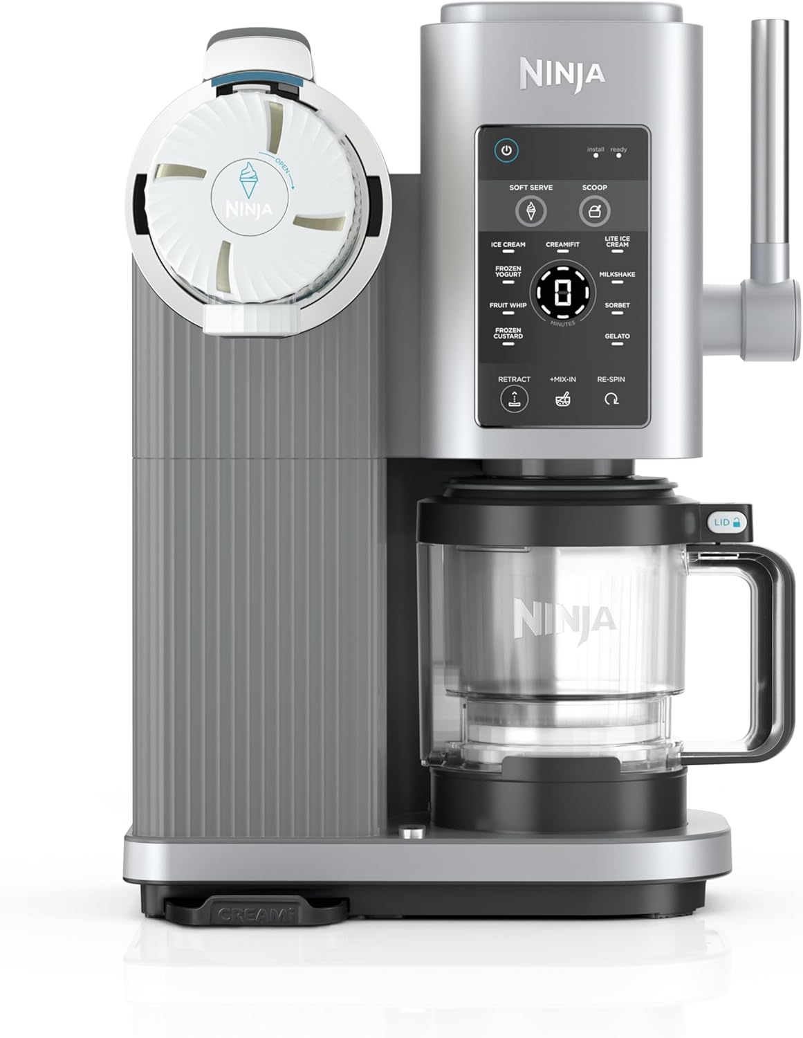 Ninja CREAMi Swirl Ice Cream specs and Ninja CREAMi Swirl Ice Cream video reviews and merits score.