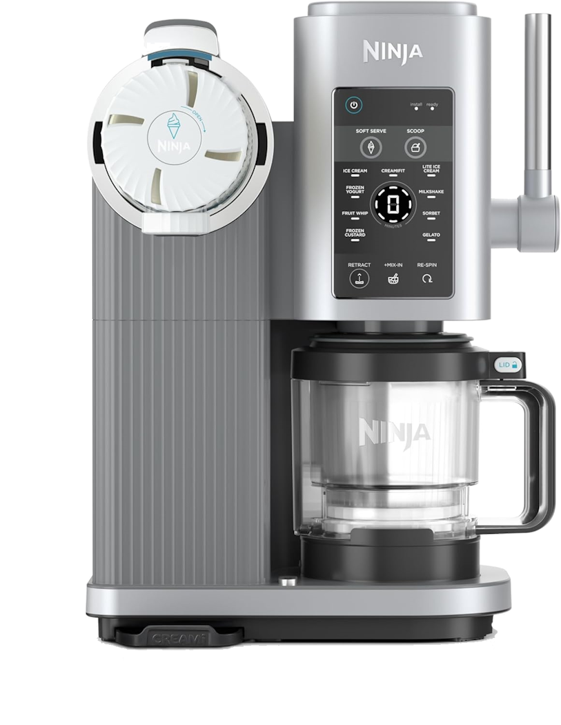 Ninja CREAMi Swirl Ice Cream specs and Ninja CREAMi Swirl Ice Cream video reviews and merits score.