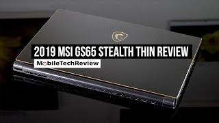 MSI GS65 aStealth video review and merits by AI Analyzed
