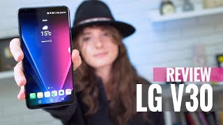 LG V30  video review and merits by AI Analyzed