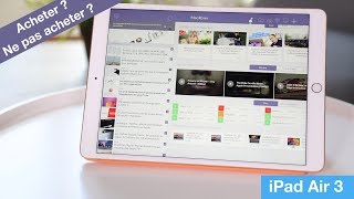 Apple IPAD aAir-3 video review and merits by AI Analyzed