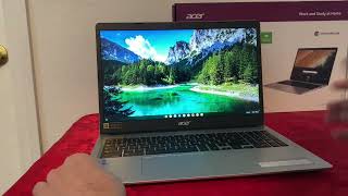 Acer CHROMEBOOK a15 video review and merits by AI Analyzed