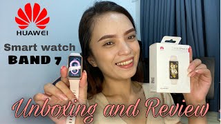 Huawei Band 7 video review and merits by AI Analyzed