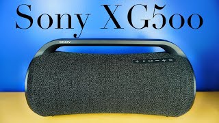 Sony SRS aXG500 video review and merits by AI Analyzed