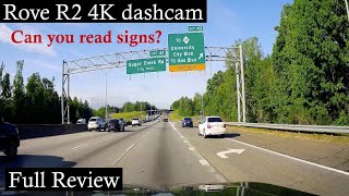 Rove R2-4K aDashcam video review and merits by AI Analyzed