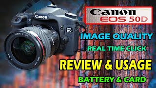 Canon EOS a50D video review and merits by AI Analyzed