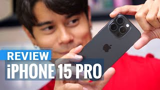 Apple iPhone 15-PRO video review and merits by AI Analyzed