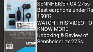 Sennheiser Cx a275s video review and merits by AI Analyzed
