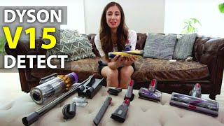 Dyson V15 aDetect video review and merits by AI Analyzed