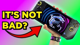 MSI Claw a video review and merits by AI Analyzed