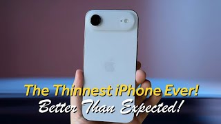 Apple iPhone aAir video review and merits by AI Analyzed