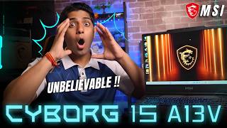 MSI Cyborg 17-B2RW video review and merits by AI Analyzed